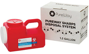 1.2 Gallon Sharps Container